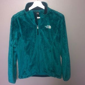 North face fleece zip up